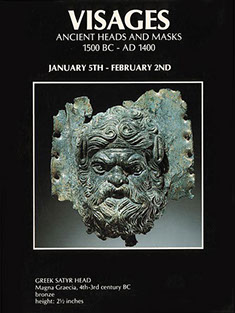 Visages Ancient Heads and Masks Merrin Gallery catalogue